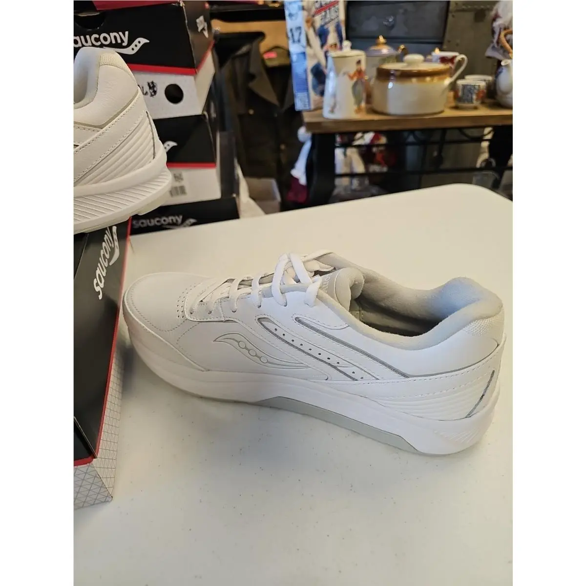 Saucony shoes - Saucony Echelon Walker 3 - Echelon Walker - White (UPC: 194713710490) 1