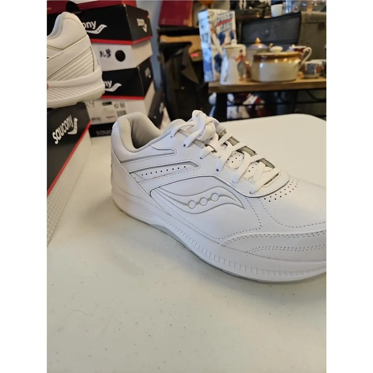 Saucony shoes - Saucony Echelon Walker 3 - Echelon Walker - White (UPC: 194713710490) 3