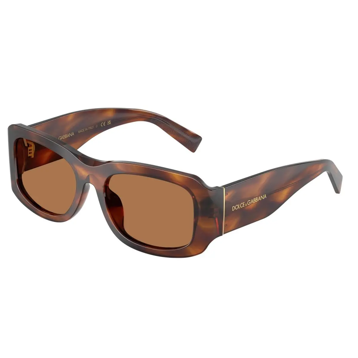 Dolce Gabbana Men`s 57mm Havana Tortoise Sunglasses DG4503-306373-57 by Dolce & Gabbana