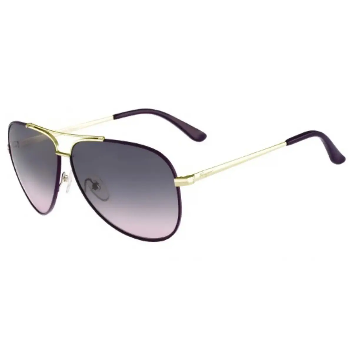 Sunglasses 60-10-135 SF 131 gd Purple Mir SF131/S-736 by Salvatore Ferragamo