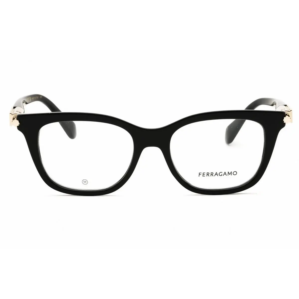 SF2973-001-50 Eyeglasses Frame Size 53mm 15mm 145mm Black W by Salvatore Ferragamo