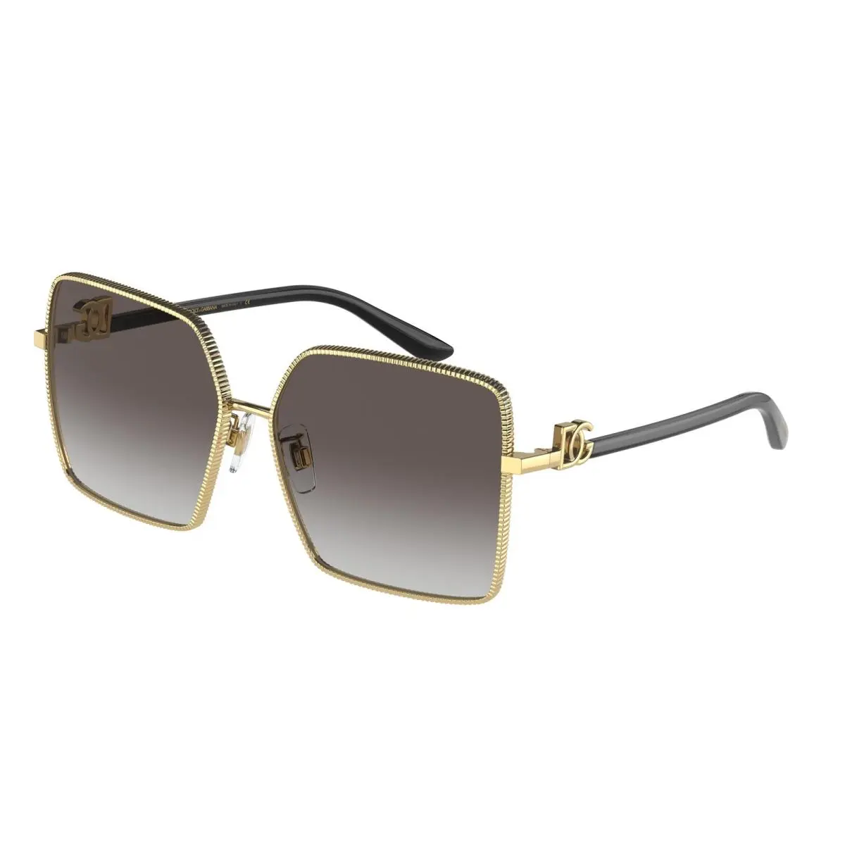 Dolce Gabbana Women`s 60 mm Light Grey Gradient Sunglasses DG2279-02-8G-93 by Dolce & Gabbana