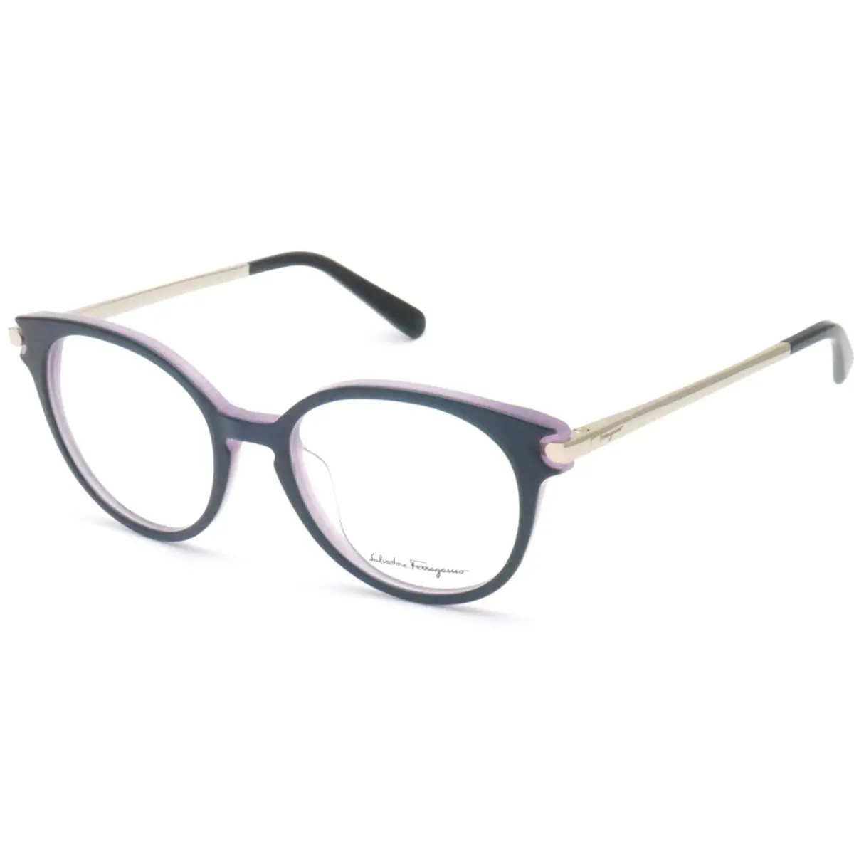 Eyeglasses 51-18-140 Italy Petrol/violet SF2764-425-51MM by Salvatore Ferragamo