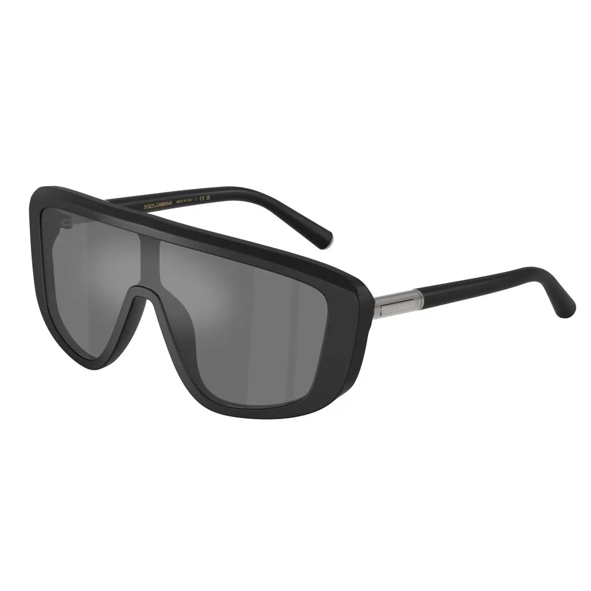 Dolce Gabbana Women`s 28 mm Grey Mirror Black Sunglasses DG4520-25256G-06 by Dolce & Gabbana