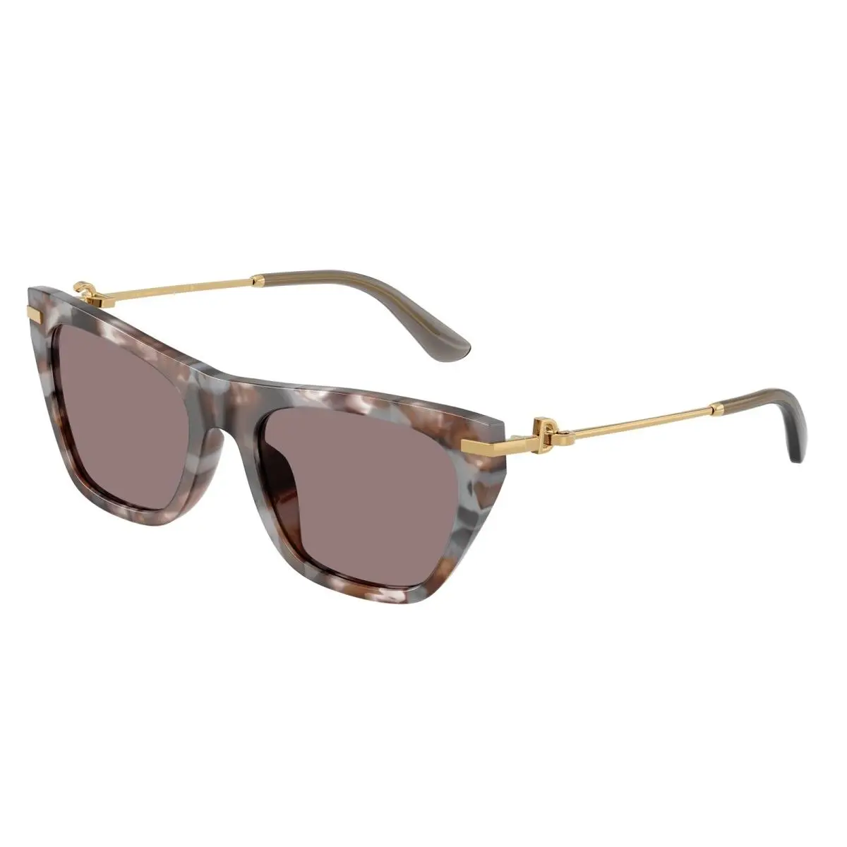Dolce Gabbana Women`s 55mm Havana Brown Sunglasses DG4511-344475-55 by Dolce & Gabbana
