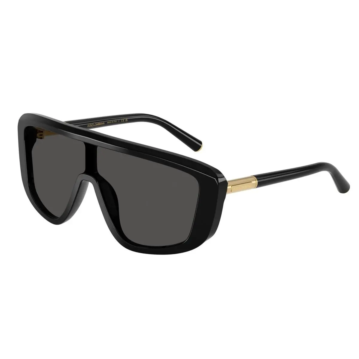 Dolce Gabbana Men`s 28mm Black Sunglasses DG4520-501-87-28 by Dolce & Gabbana