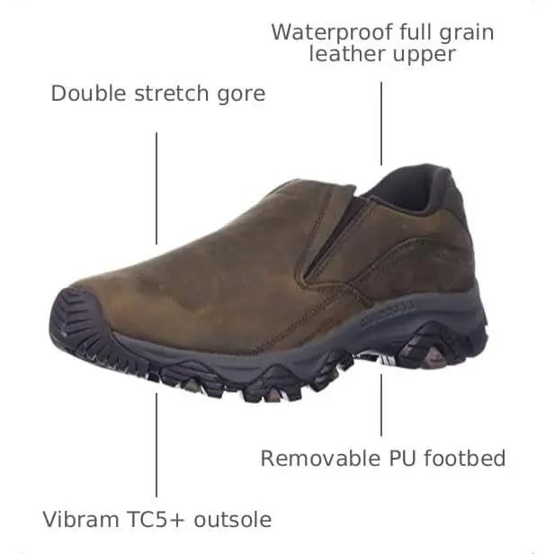 Merrell shoes - j 007073 - J003817W - black 25