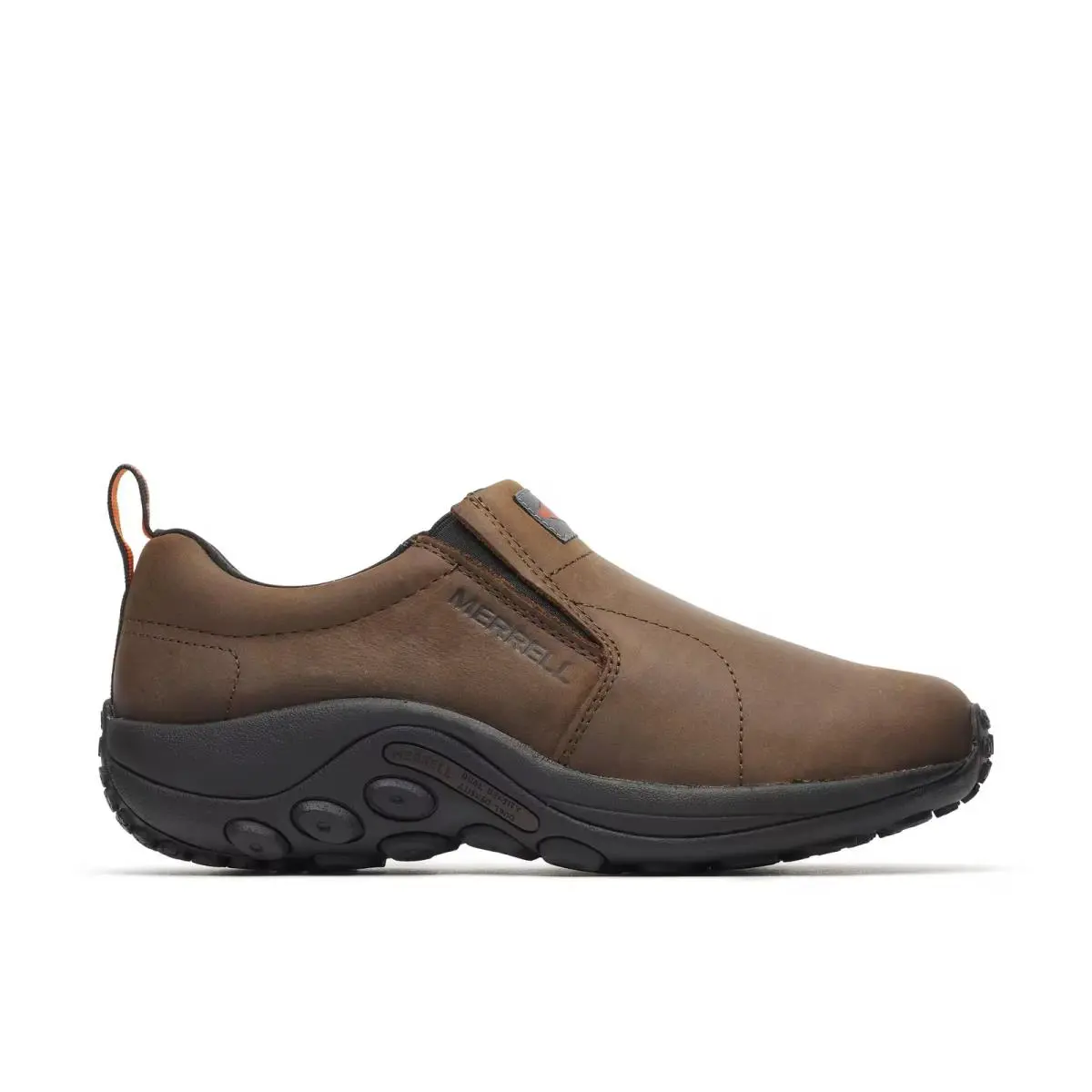 Merrell Men Jungle Moc Leather SR Work Shoe Wide Width Work Shoes Leather