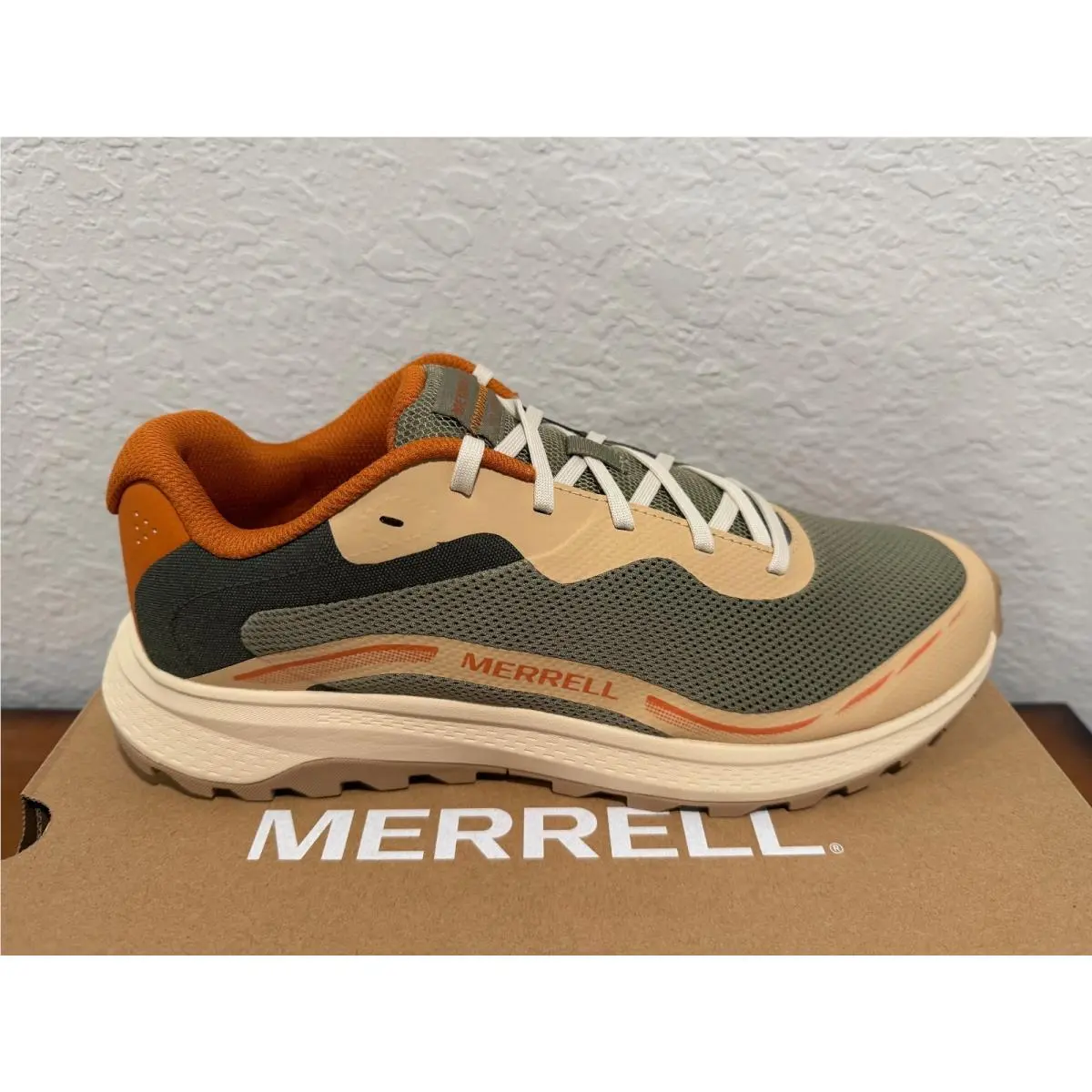 Merrell Fly Strike 2 Men`s Trail Running Lace Up Hiking Shoes Sneakers