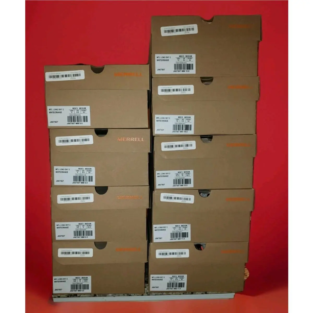 Merrell shoes - Merrell MTL Long Sky 2 - J067567 - Orange 21