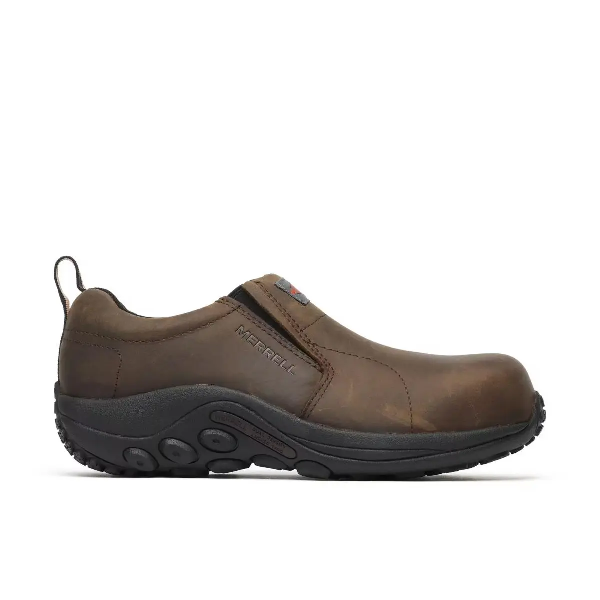 Merrell Women Jungle Moc Leather Comp Toe Work Shoe Work Shoes Leather