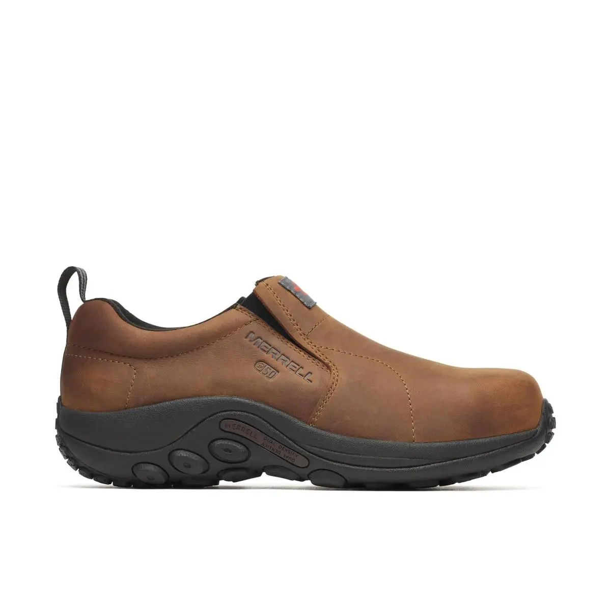 Merrell Men Jungle Moc Leather Hi-vis Carbon Fiber Static Dissipative 10 Low