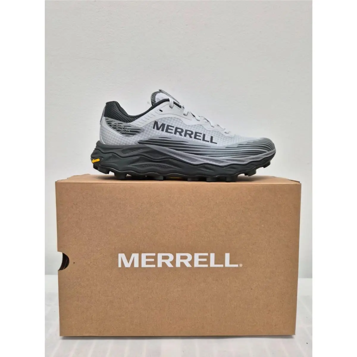 Merrell Agility Peak 6 Men`s Medium Width Goretex Trail Shoe w/ Vibram Sole