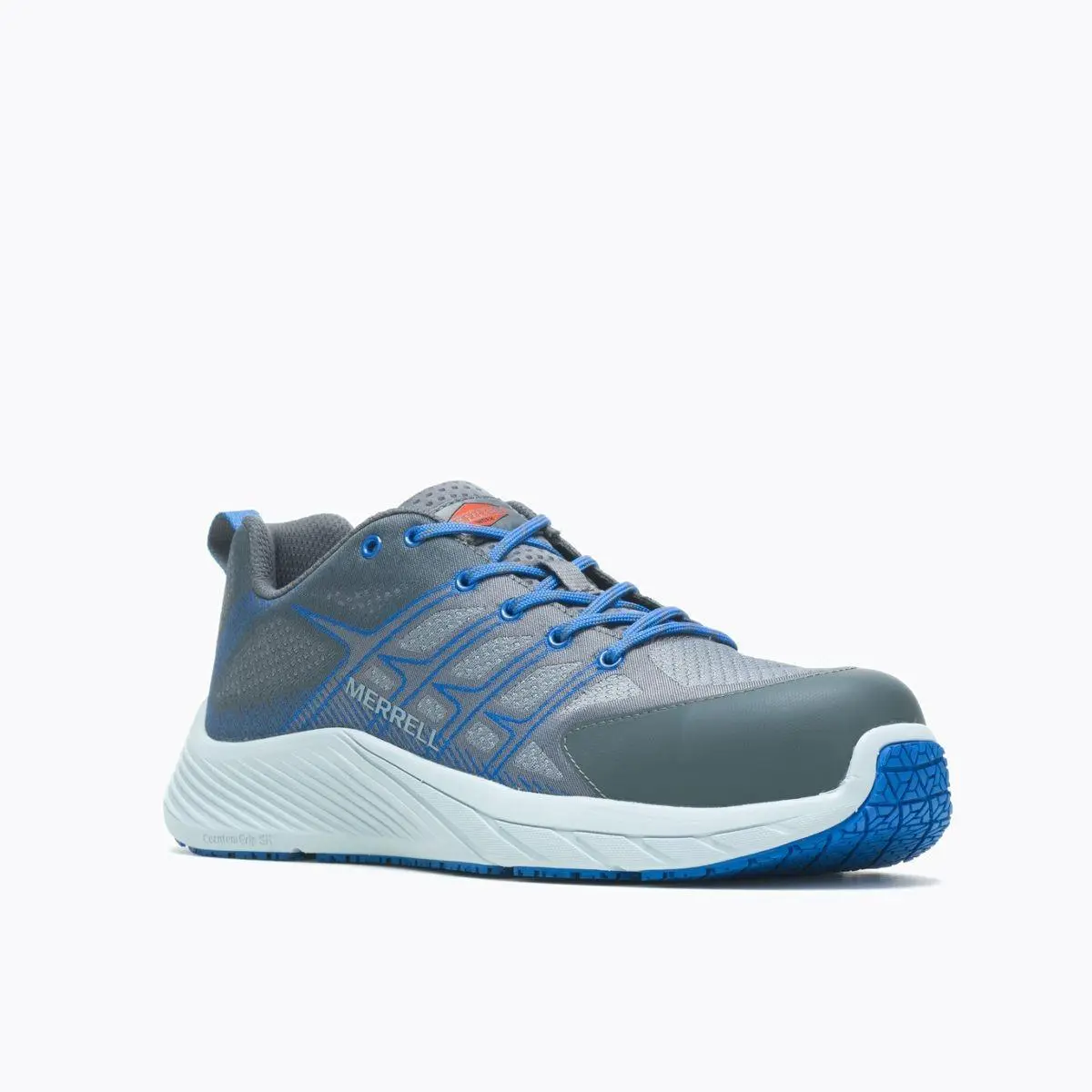 Merrell Work Men`s Moab Flight Carbon Fiber Toe Work Shoe Rock - J005229 Rock