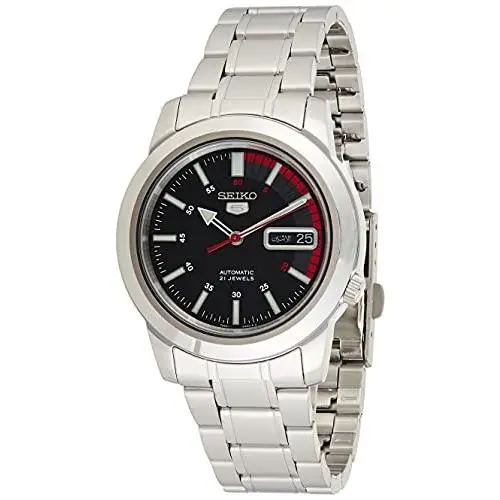 Men`s SNKK31 Automatic Stainless Steel Watch by Seiko