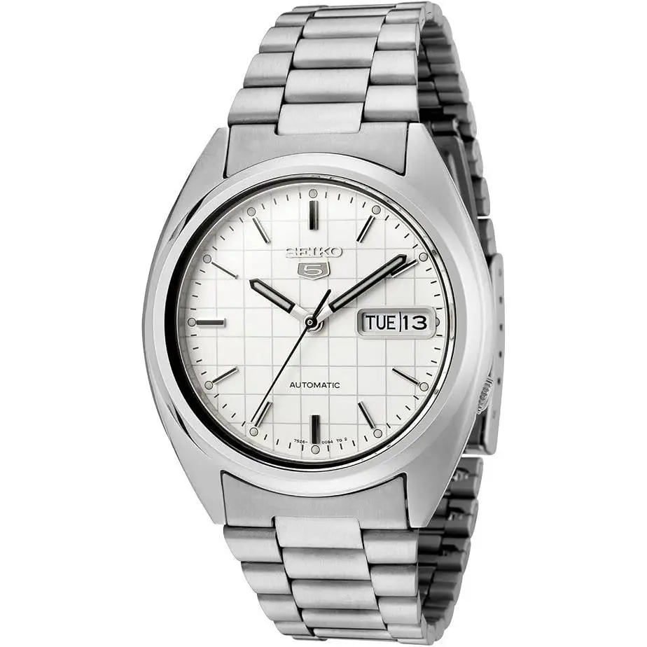 Series 5 Automatic White Dial Mens Watch SNXF05 SNXF05K1 by Seiko