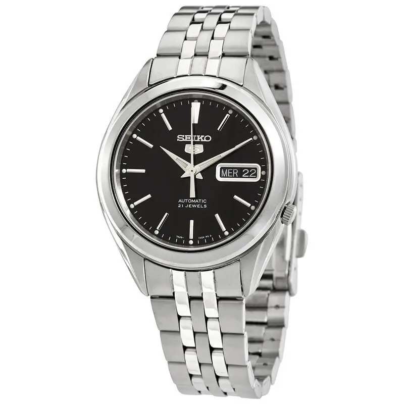 Series 5 Automatic Black Dial Mens Watch SNKL23 SNKL23K1 by Seiko