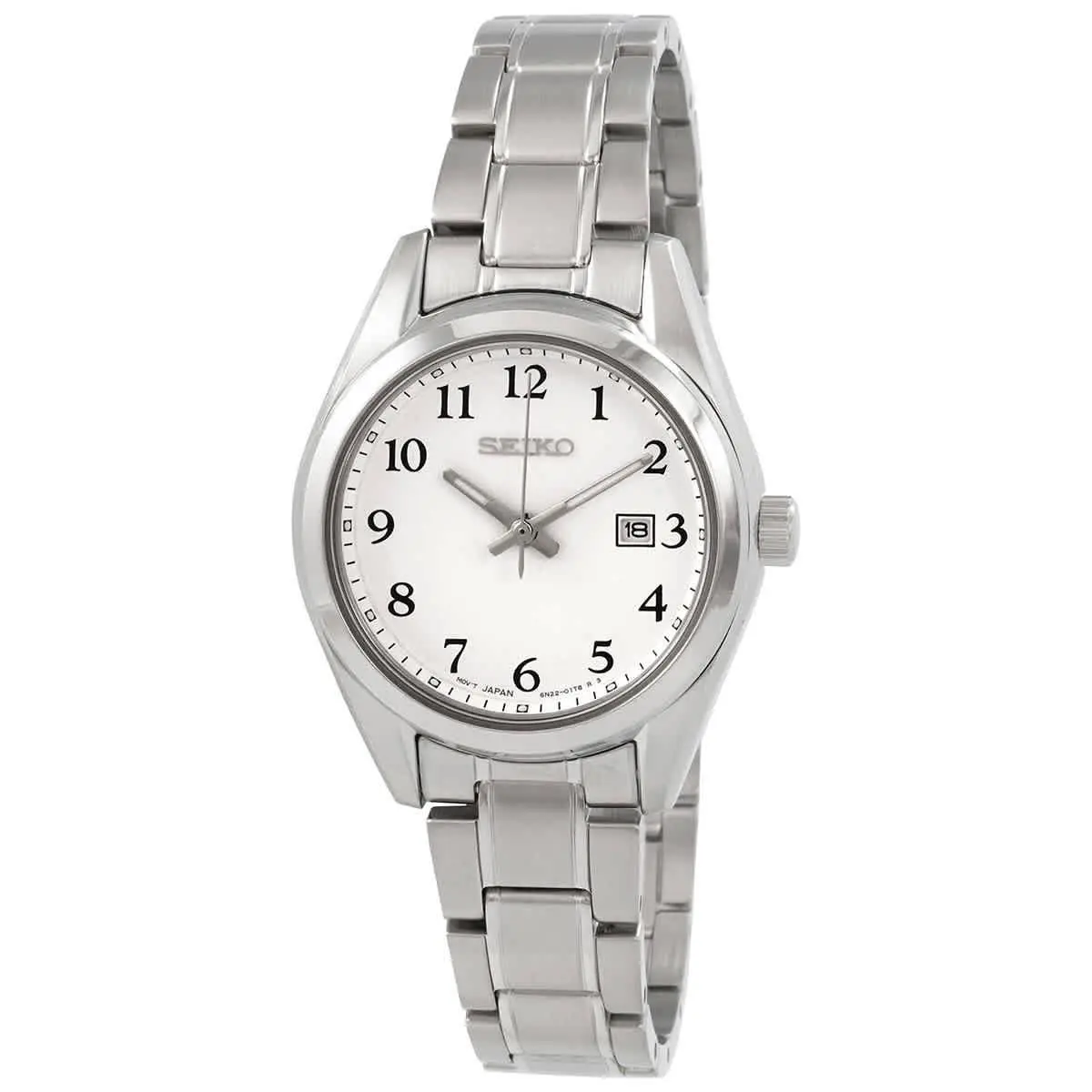 Core Quartz White Dial Ladies Watch SUR465P1 by Seiko