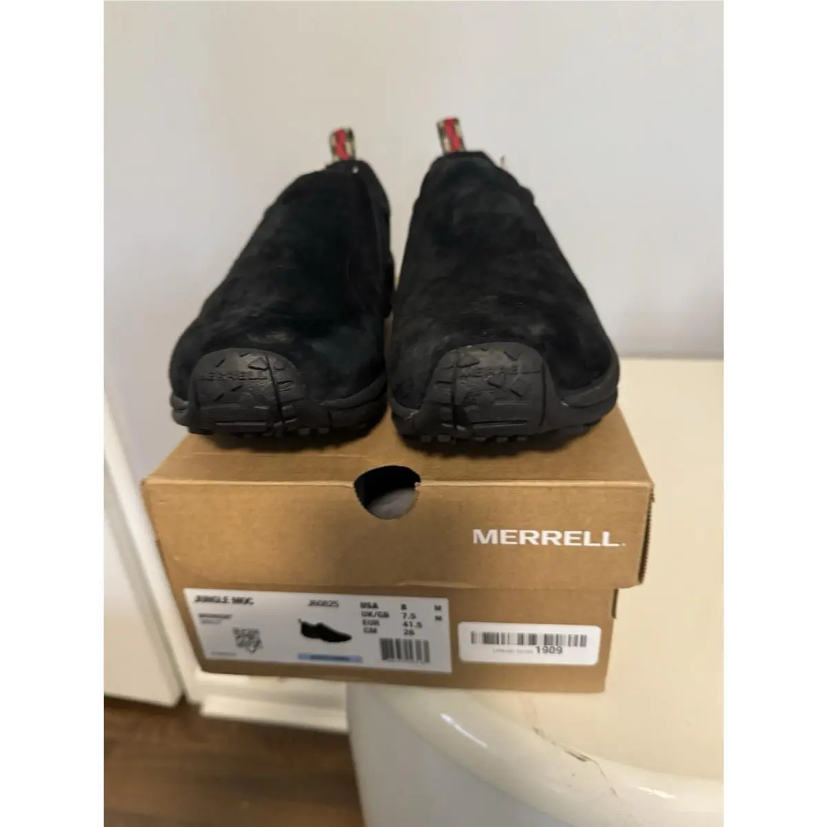 Merrell Shop Merrell Men`s Jungle Moc Casual Shoes - Black Size 8M