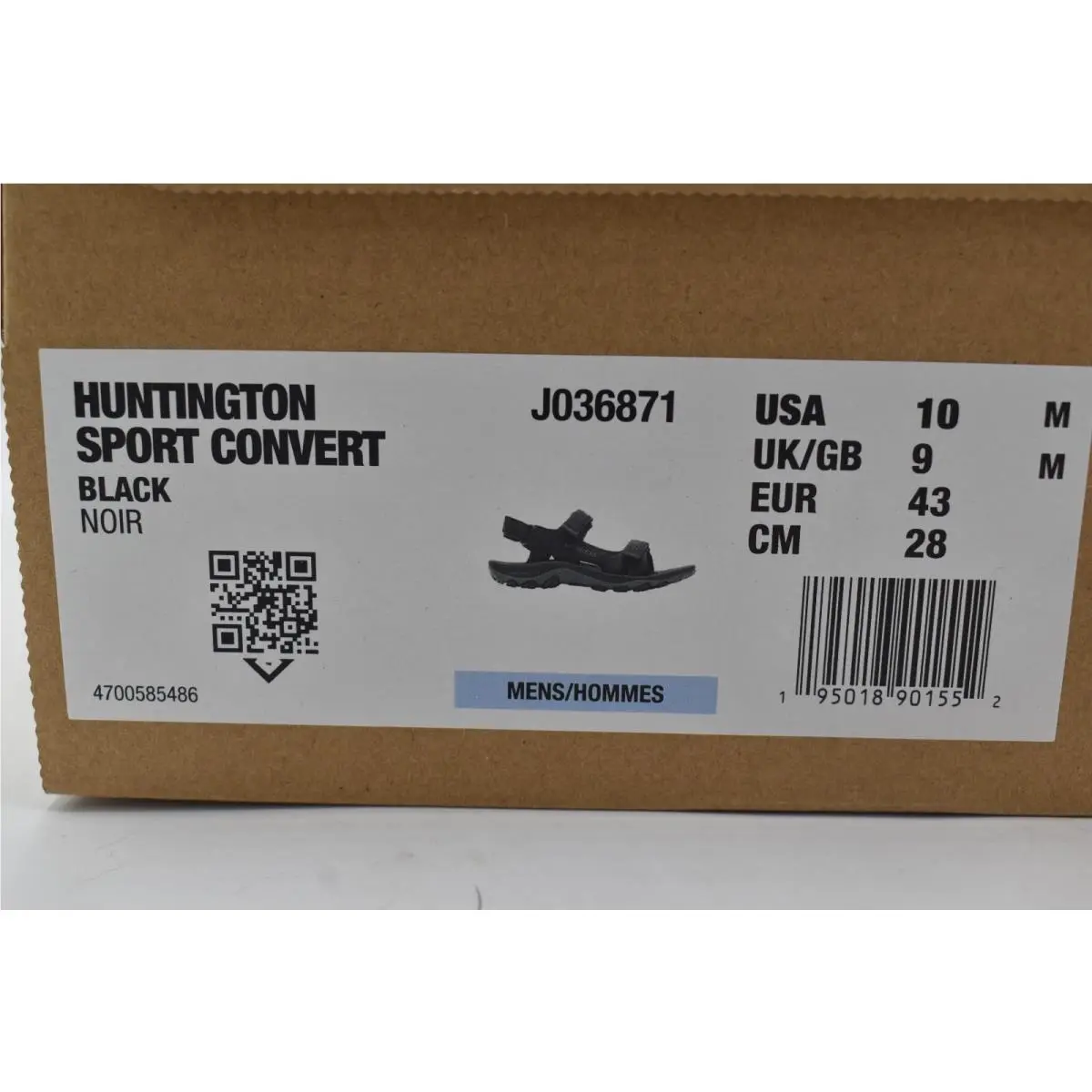 Merrell shoes - Black (UPC: 195018901552) 9