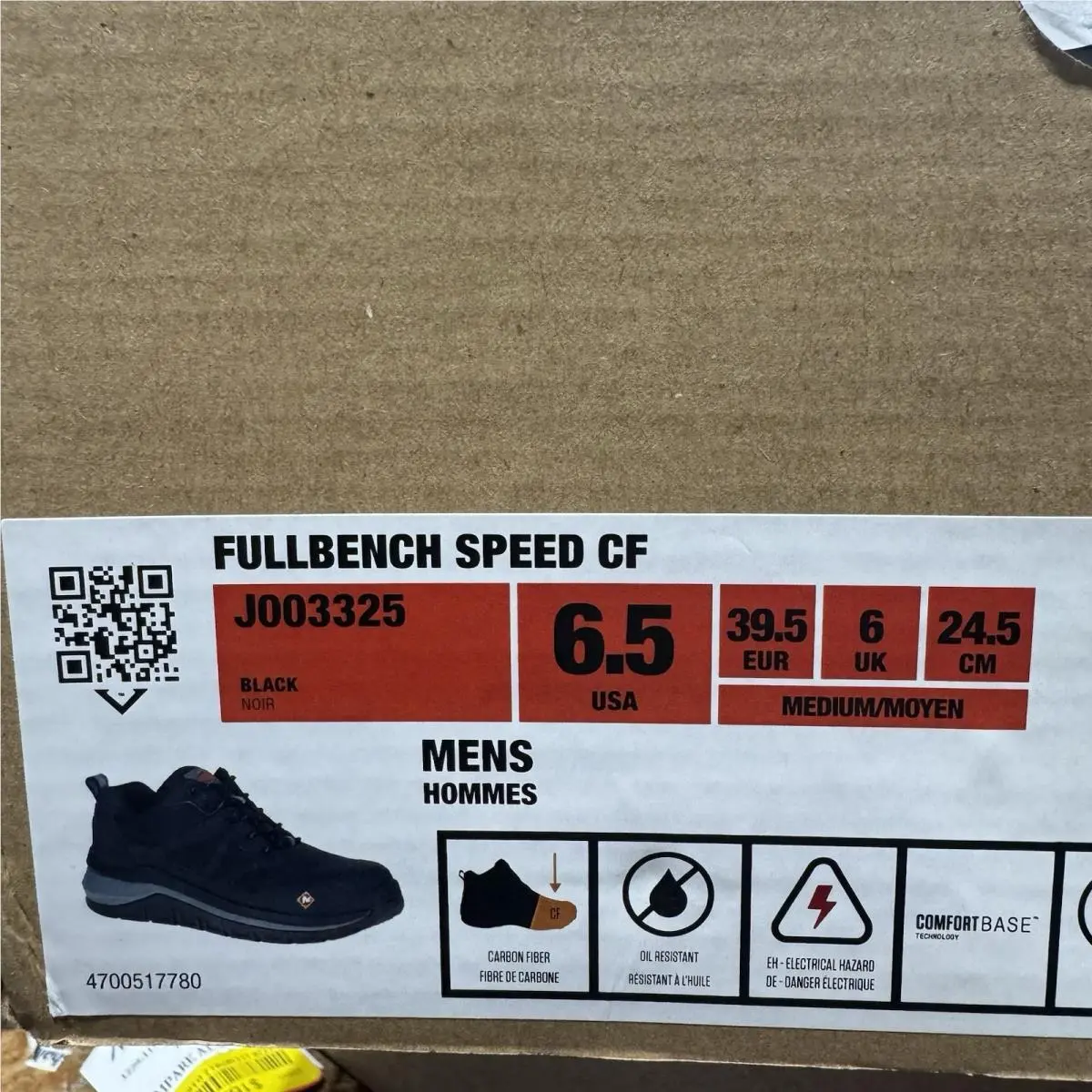 Merrell shoes - Merrell Fullbench Speed CF - Fullbench Speed - Black 4