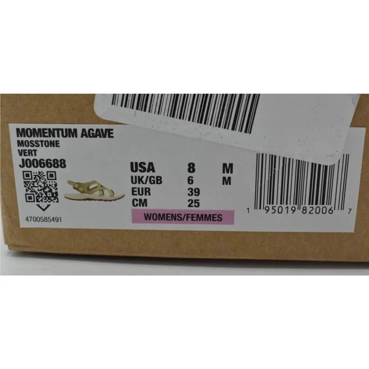 Merrell shoes - Merrell Momentum Agave - Momentum Agave - Green (UPC: 195019820067) 10