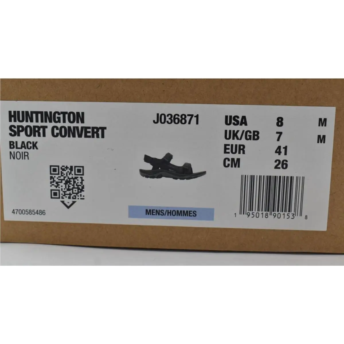 Merrell shoes - Black (UPC: 195018901538) 9