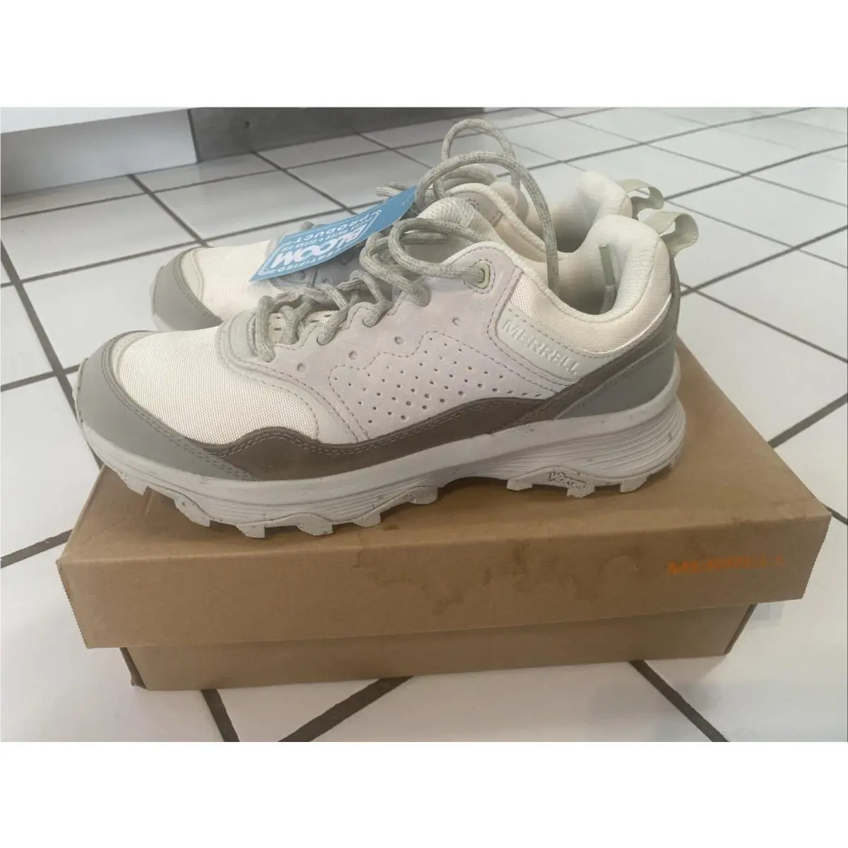 Merrell Speed Solo Womens Athletic Shoes Trail Hiking Shoes Smoke US 9.5