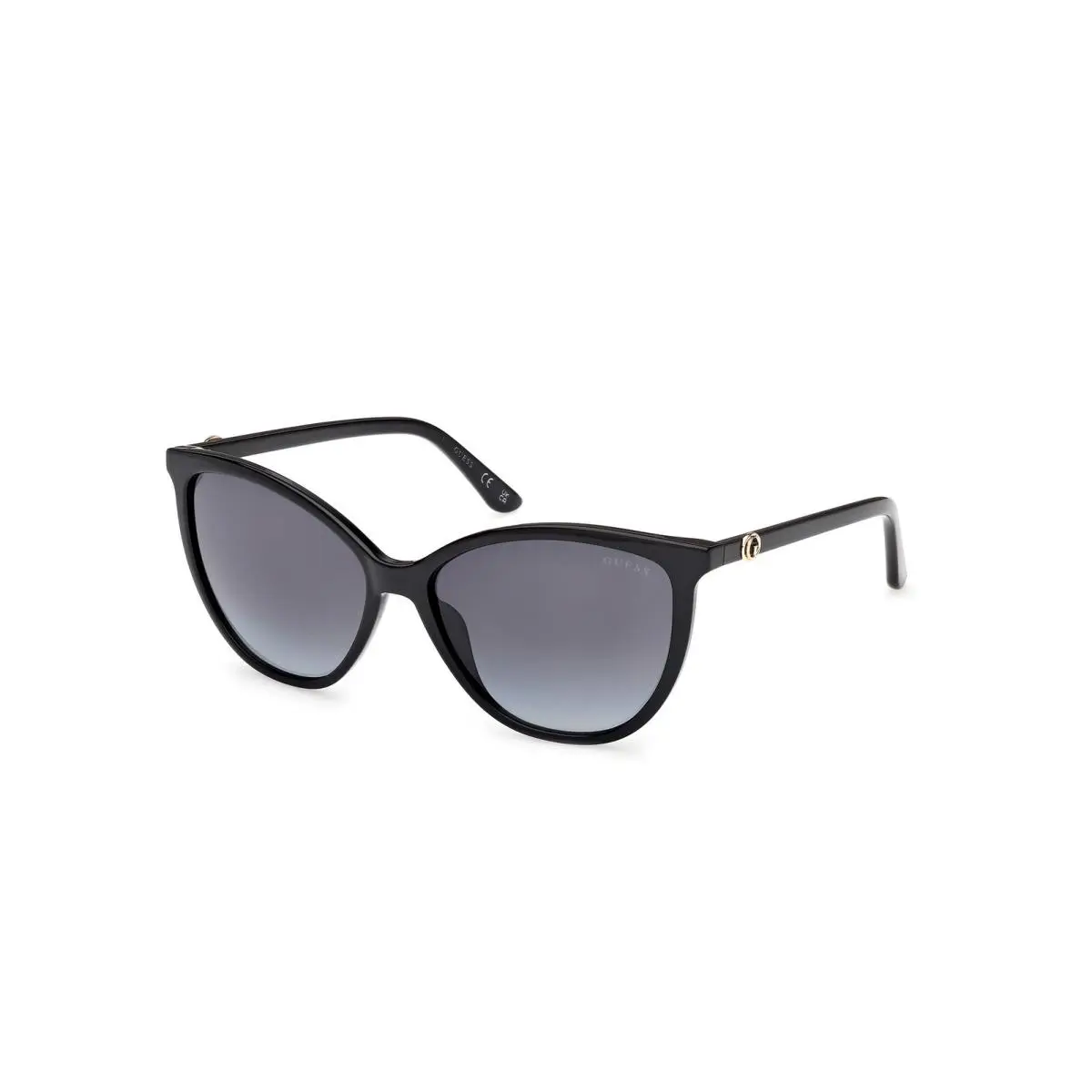 GU 00256 Shiny Black / 01B Size 58 Sunglasses by Guess