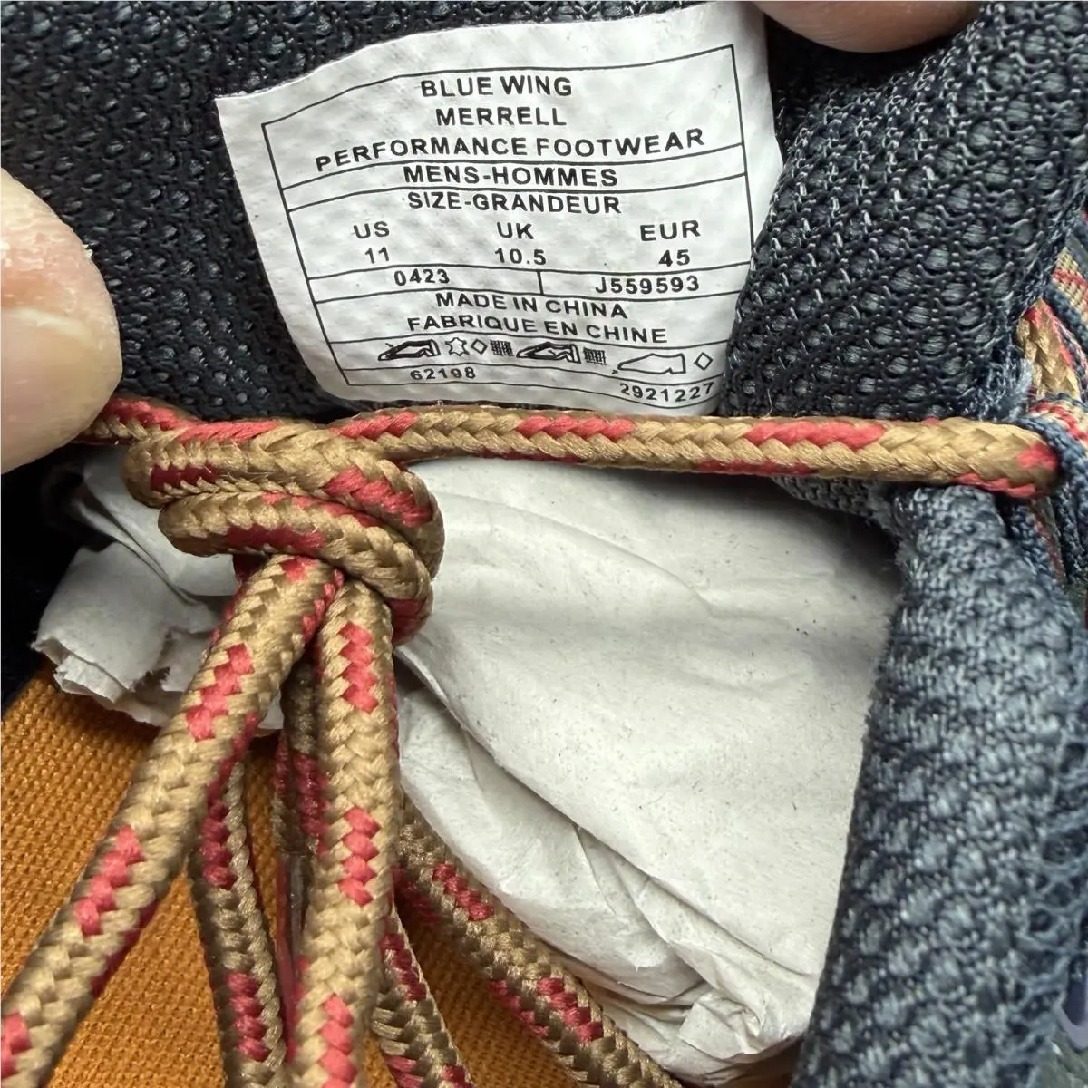 Merrell shoes - J003809Z - J559593 - Blue (UPC: 0195020879191) 9