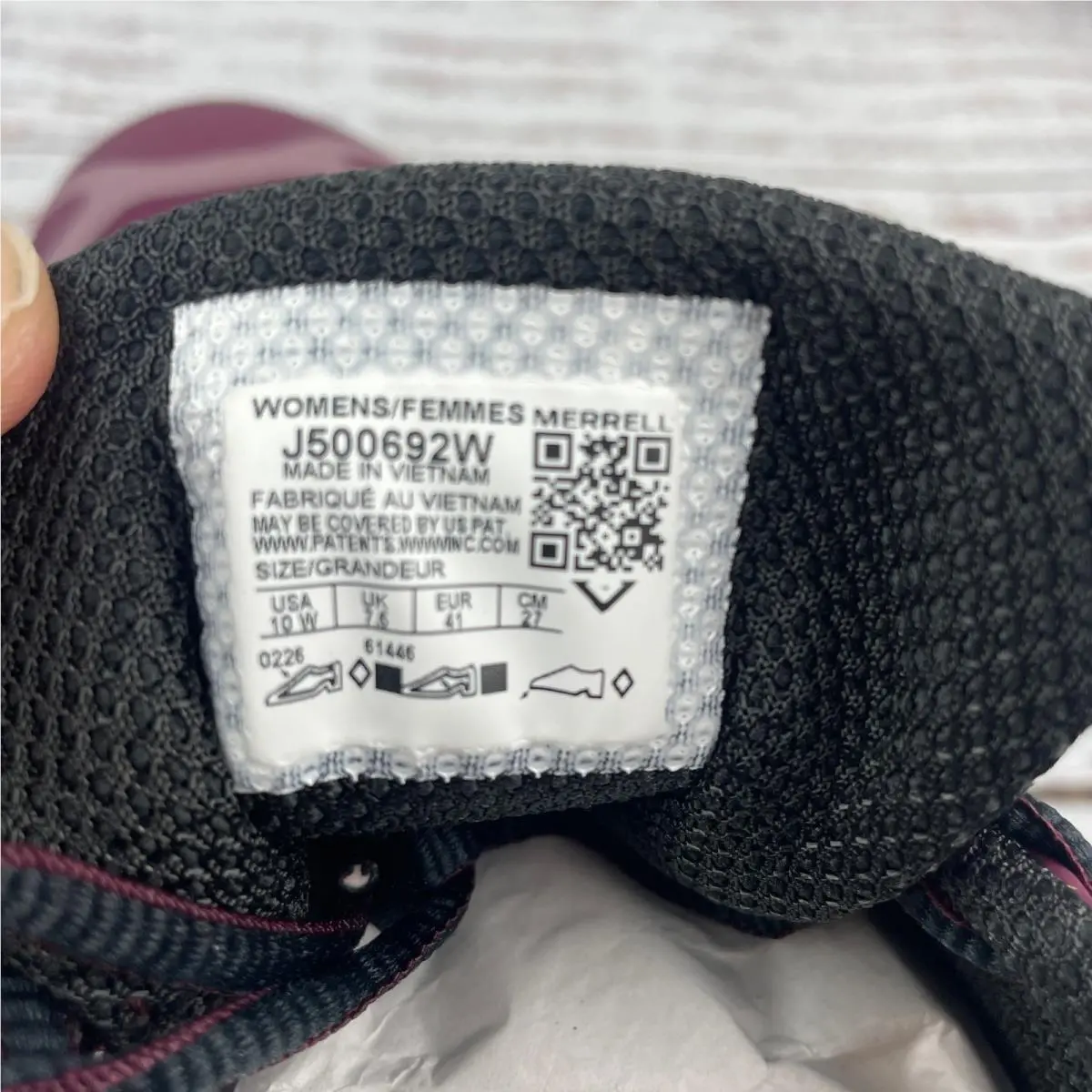 Merrell shoes - Merrell Siren Edge 3 - Siren Edge - Black (UPC: 195021301868) 7