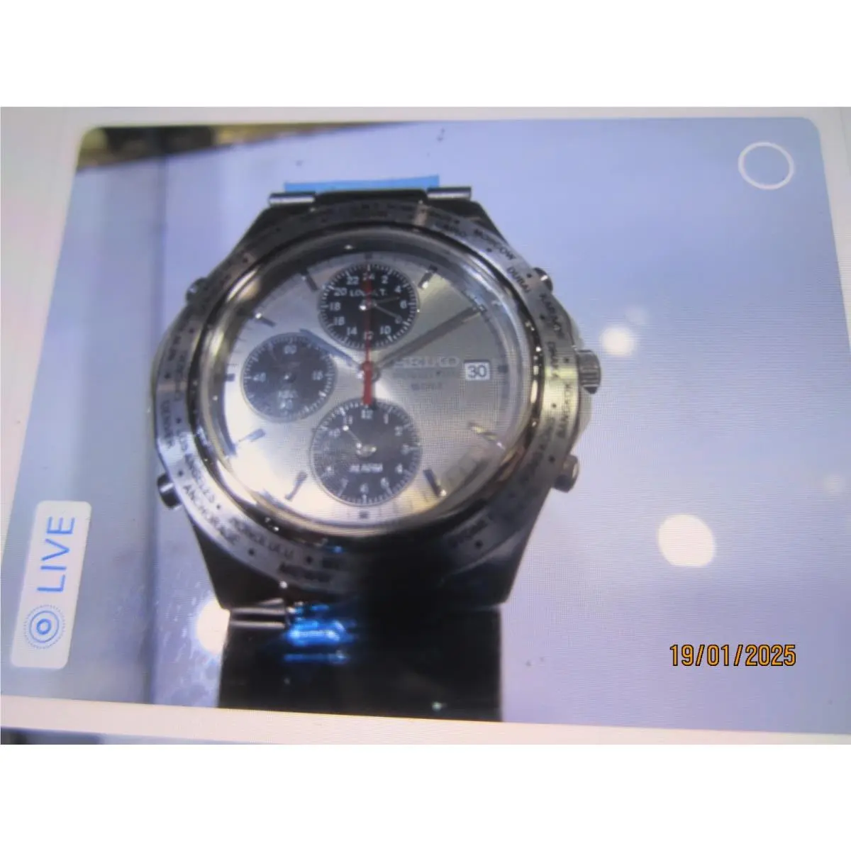 Men`s Watch Chrono All S/s by Seiko