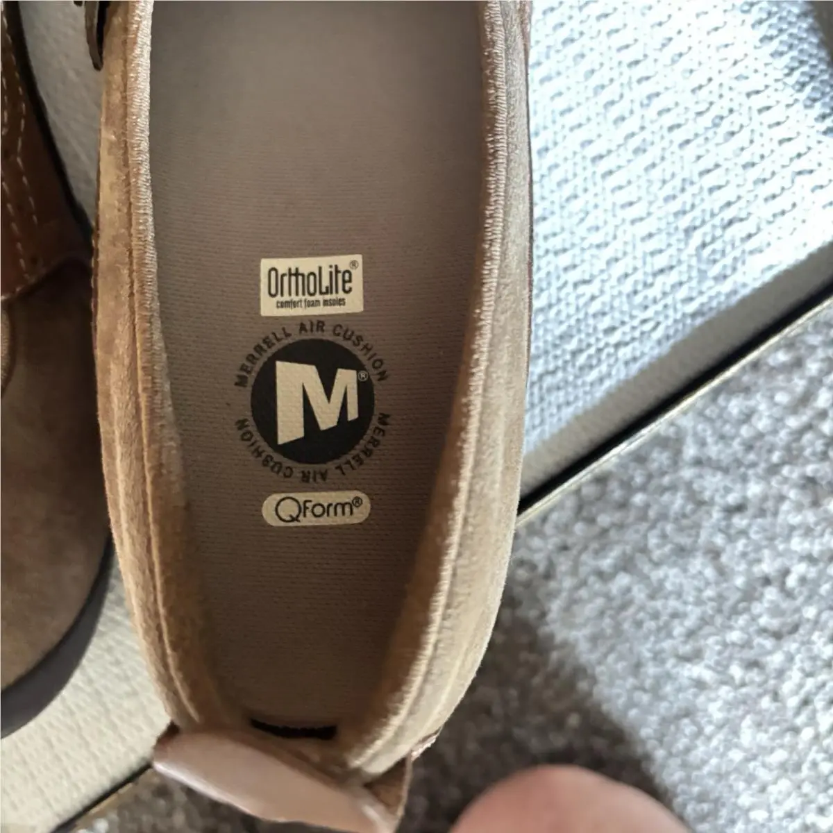 Merrell shoes - Merrell Plaza Bandeau Qform Ortholite - J46116 - Tan Brown 4