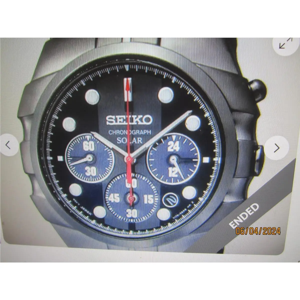 Men`s Watch Solar Sports All S/s SSC091 by Seiko