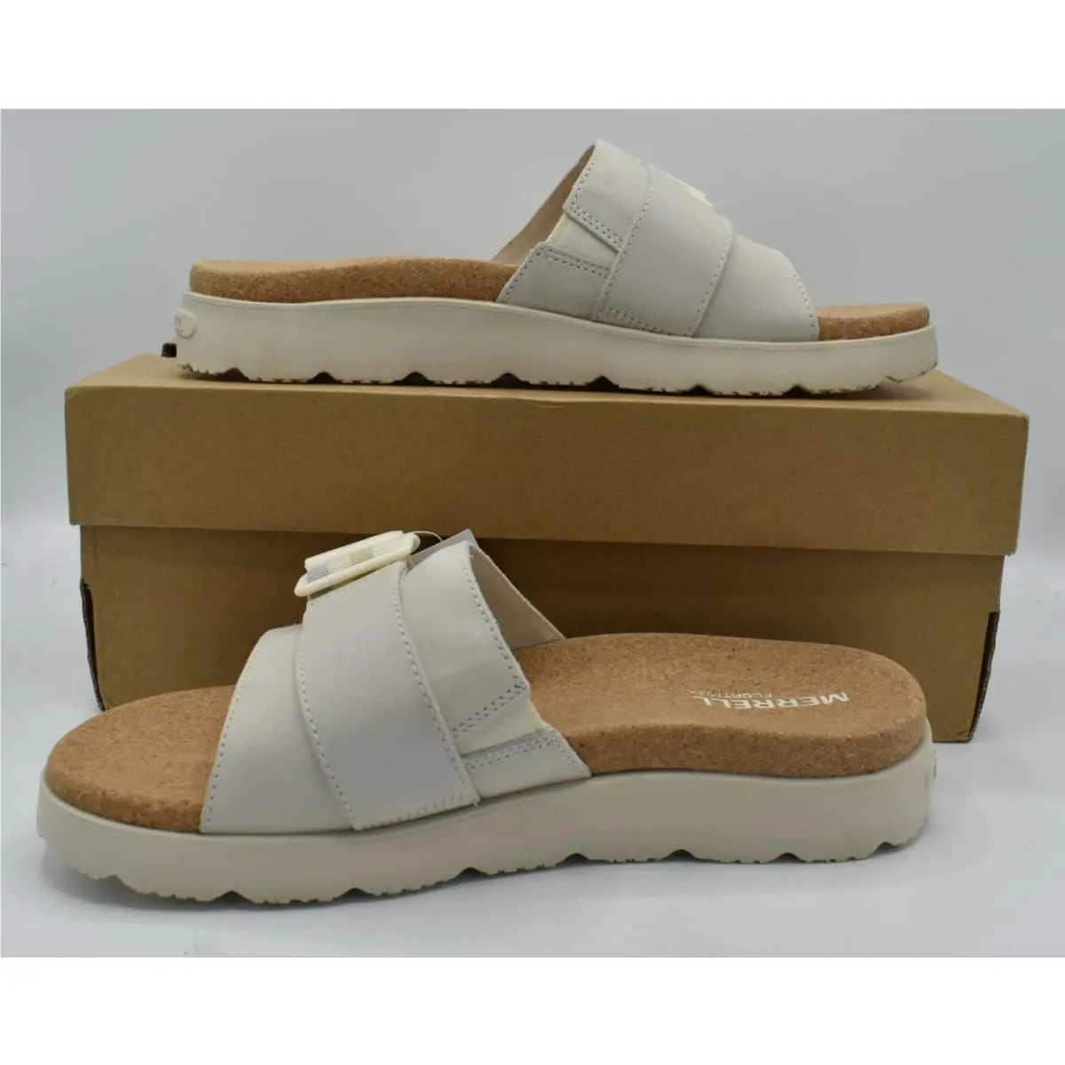 Merrell shoes - Merrell Fleur Chalk - Fleur Chalk - White (UPC: 195020841396) 7