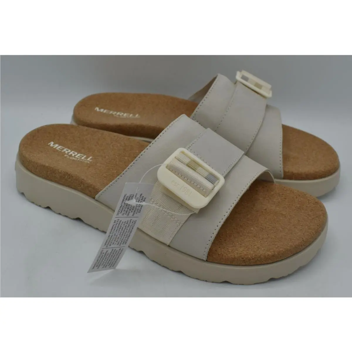 Merrell shoes - Merrell Fleur Chalk - Fleur Chalk - White (UPC: 195020841396) 1
