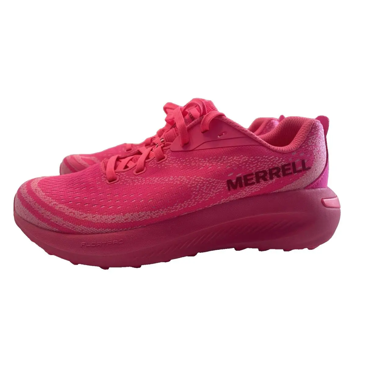 Merrell Women Morphlite Pink Running Hiking Walking Sneakers Shoes Size 9