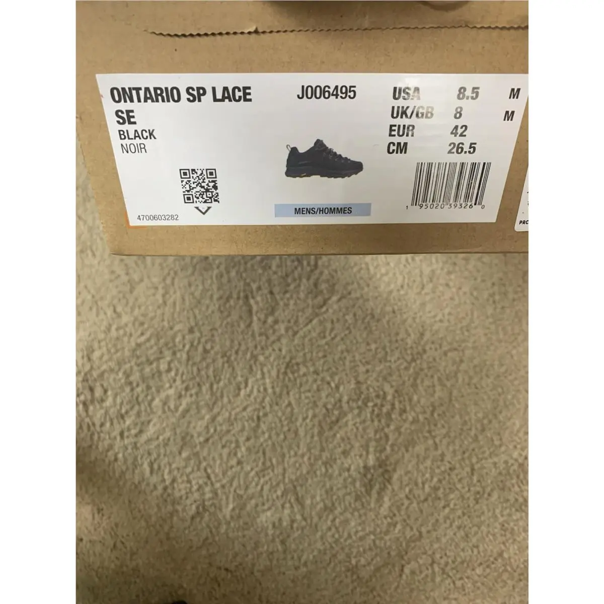 Merrell shoes - Merrell Ontario SP - Ontario - J006739 - Black 4