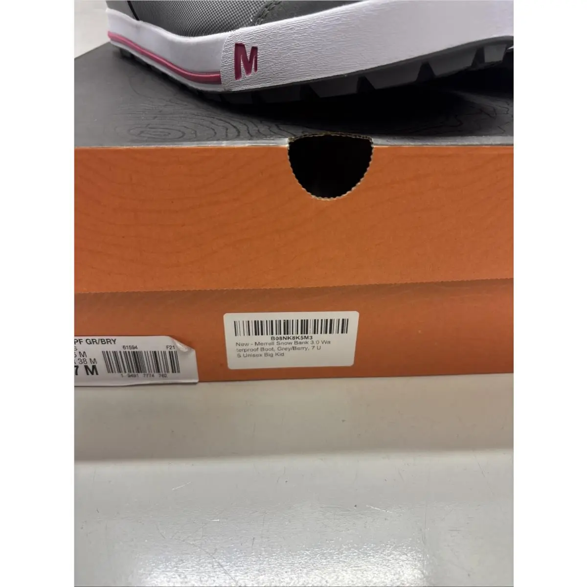 Merrell shoes - Merrell Snow Bank 3.0 - Snow Bank - Pink 1