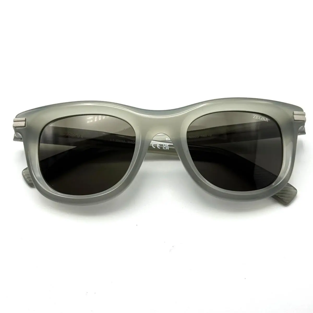 Sunglasses EZ0269 20J Gray Frame Roviex Lens 50-23-145 by Ermenegildo Zegna