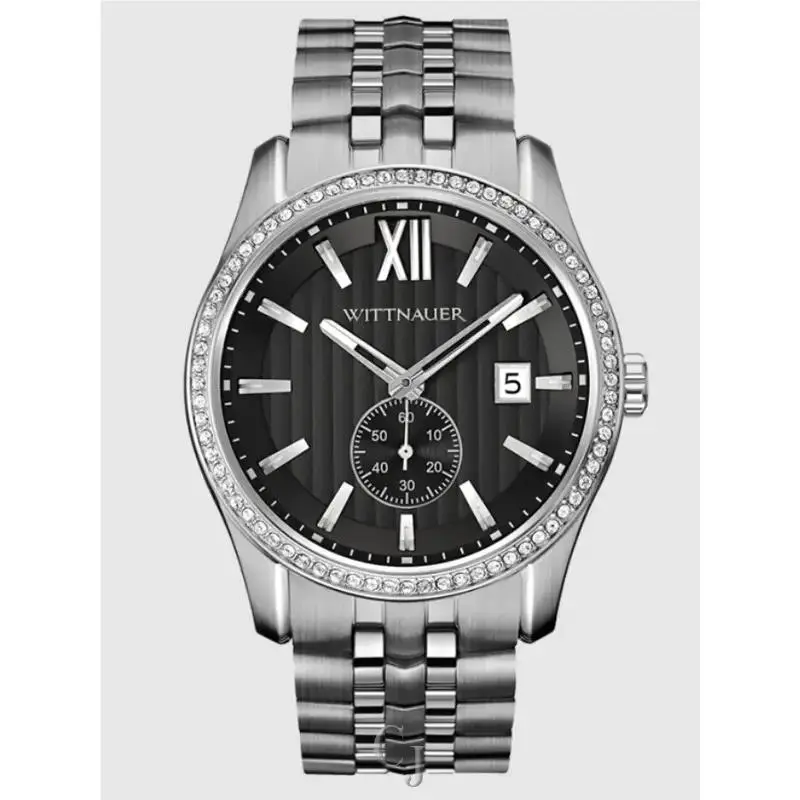 Black Dial Stainless Steel Men’s Watch WN3031 by Wittnauer