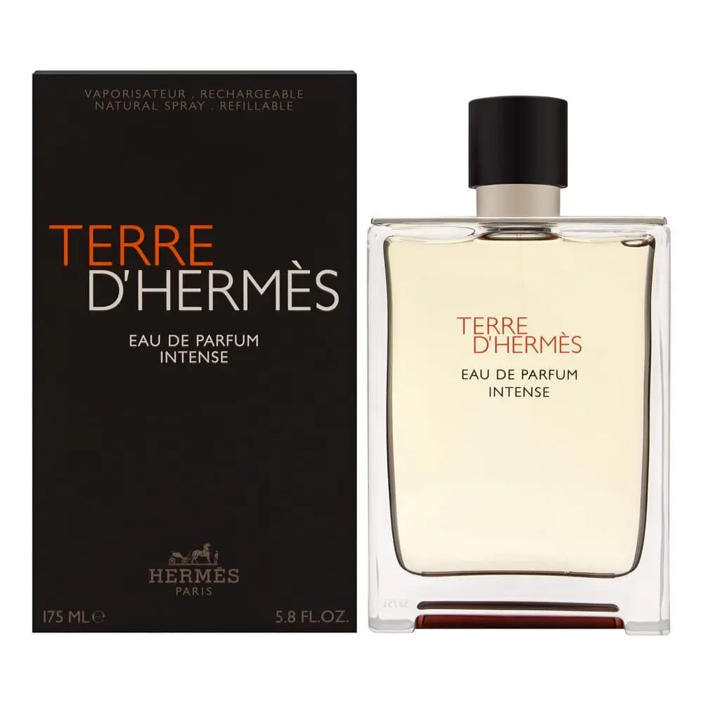 Terre D`hermes  For Men 5.8 oz Eau de Parfum Intense Refillable Spray by Hermes