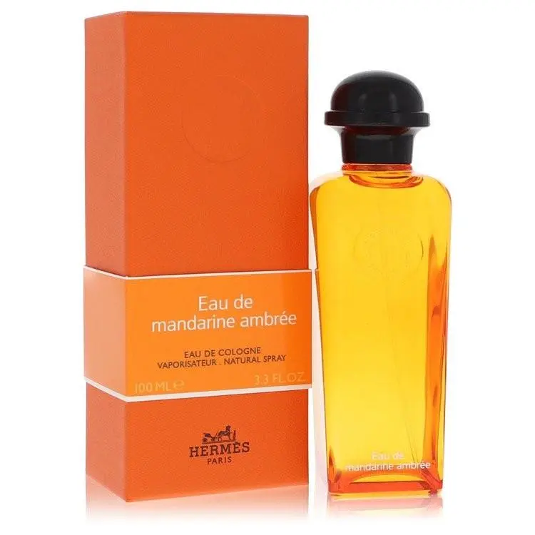 Eau De Mandarine Ambree  Cologne Spray Unisex 3.3 oz For Men by Hermes