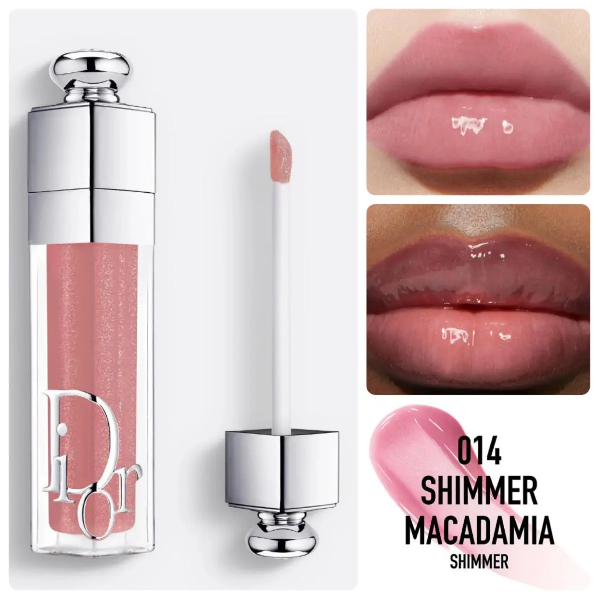 Addict Lip Maximizer Plumping Lip Gloss Buy More Save More 014 SHIMMER MACADAMIA by Dior