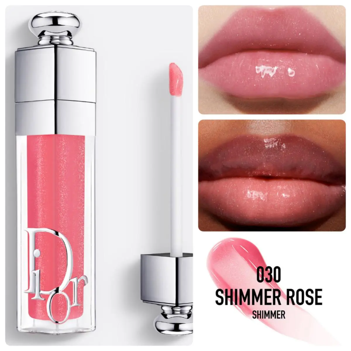 Addict Lip Maximizer Plumping Lip Gloss Buy More Save More 030 SHIMMER ROSE by Dior