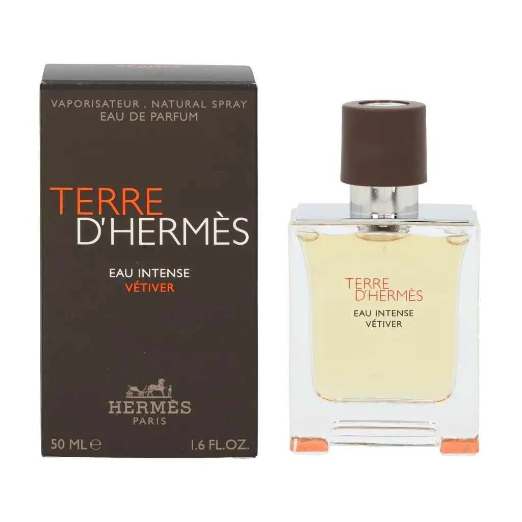 Terre D` Eau de Intense Vetiver For Men Edp 1.6 fl oz Eau de Parfum Spray by Hermes