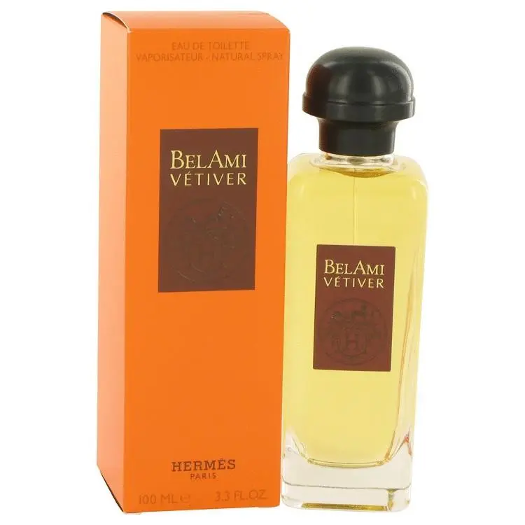 Bel Ami Vetiver  Eau De Toilette Spray 3.3 oz For Men by Hermes