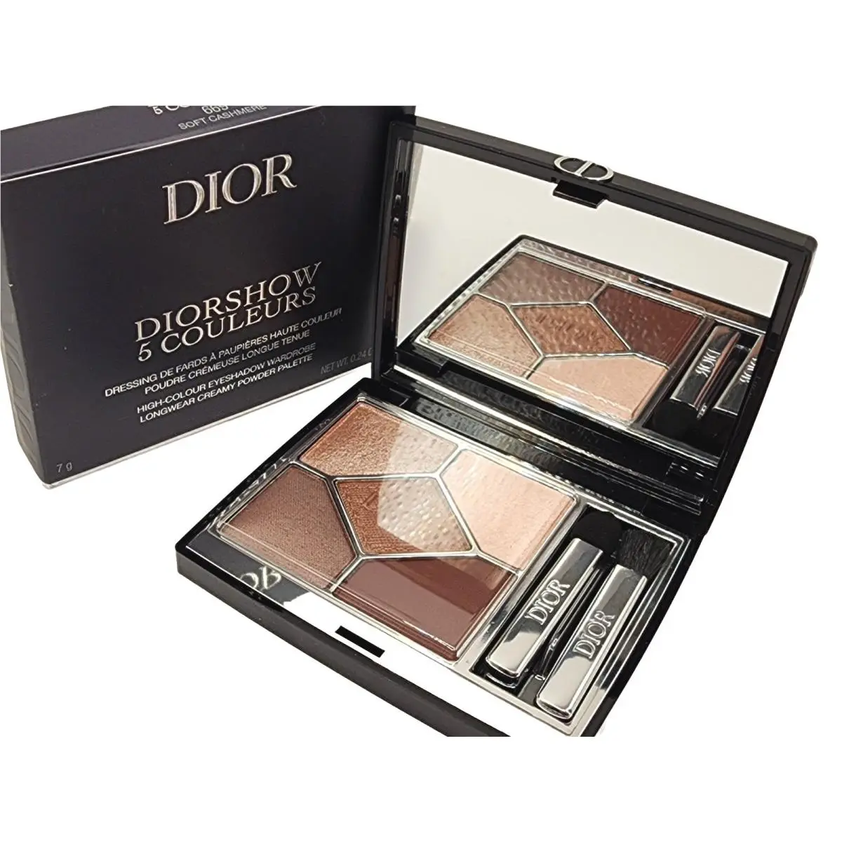 Christian Dior 5 Couleurs Couture Eyeshadow Palette 669 Soft Cashmere 0.24oz