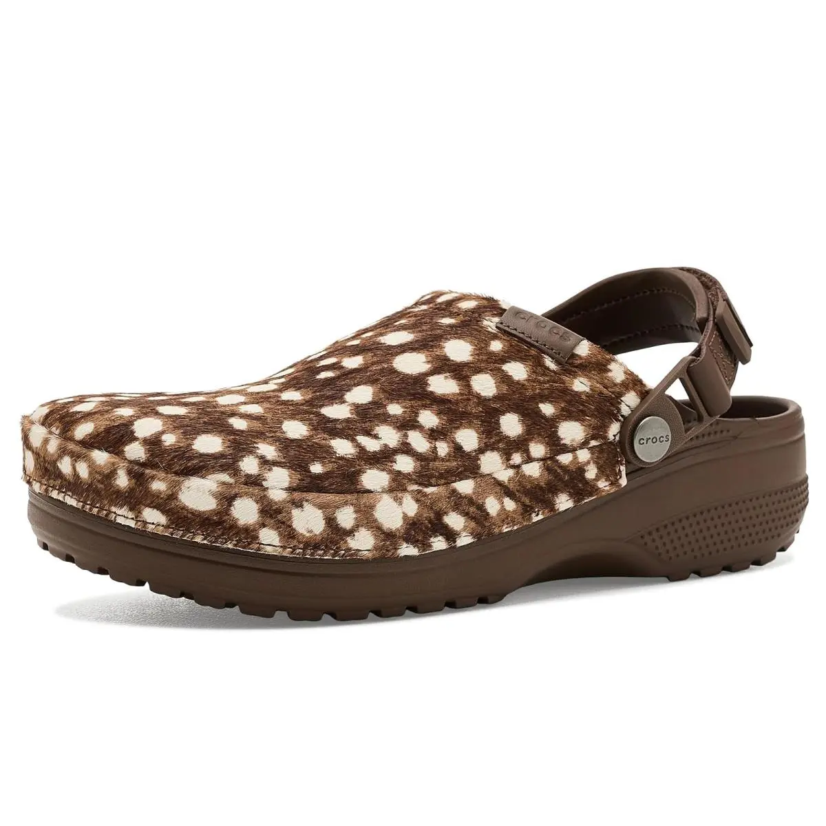 Unisex Clogs  Crafted Pony Hair Clog Carob/Pony Hair by Crocs