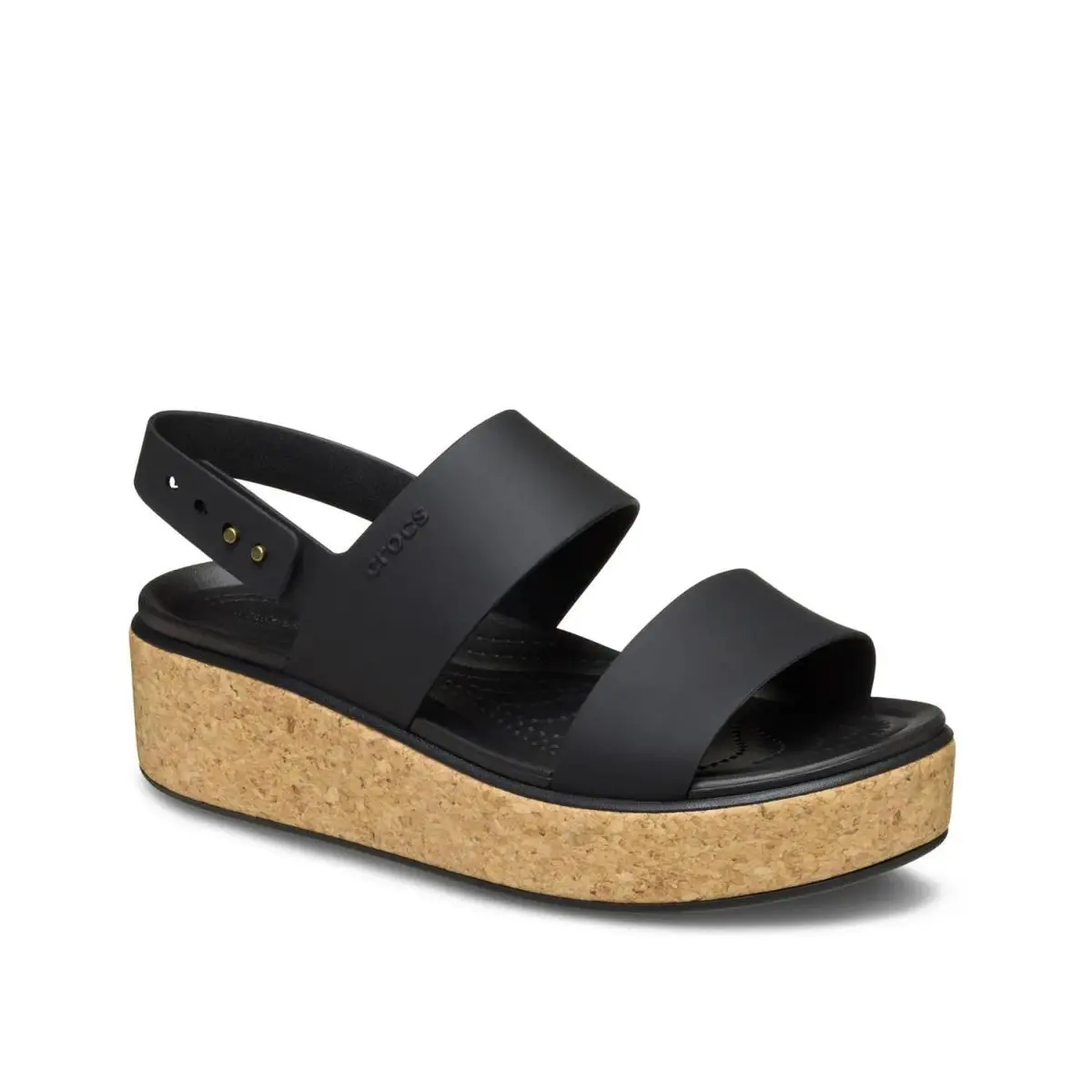 Woman`s Casual Sandals Crocs Brooklyn Low Wedge Sandal